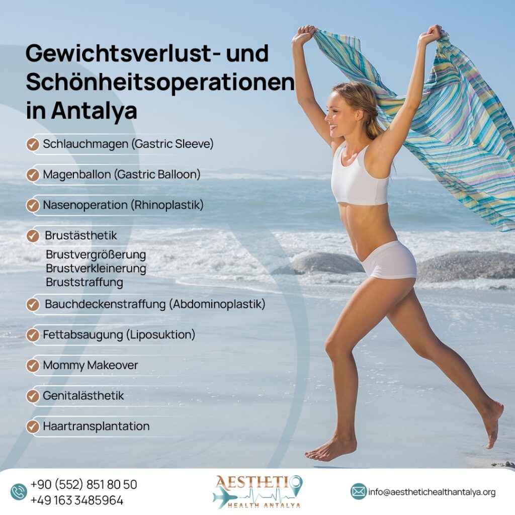 All-inclusive-Chirurgie-Pakete Türkei