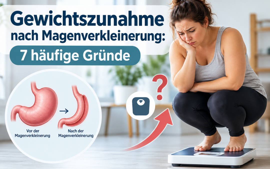 Gewichtszunahme nach Magenverkleinerung: 7 häufige Gründe